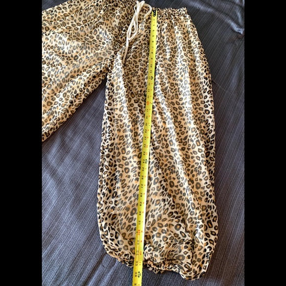 COPY - Vintage Set Top Garem Palazzo Pants Animal Tiger - Picture 14 of 16